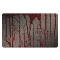Bloody Metal Wall Print Polyester Doormat