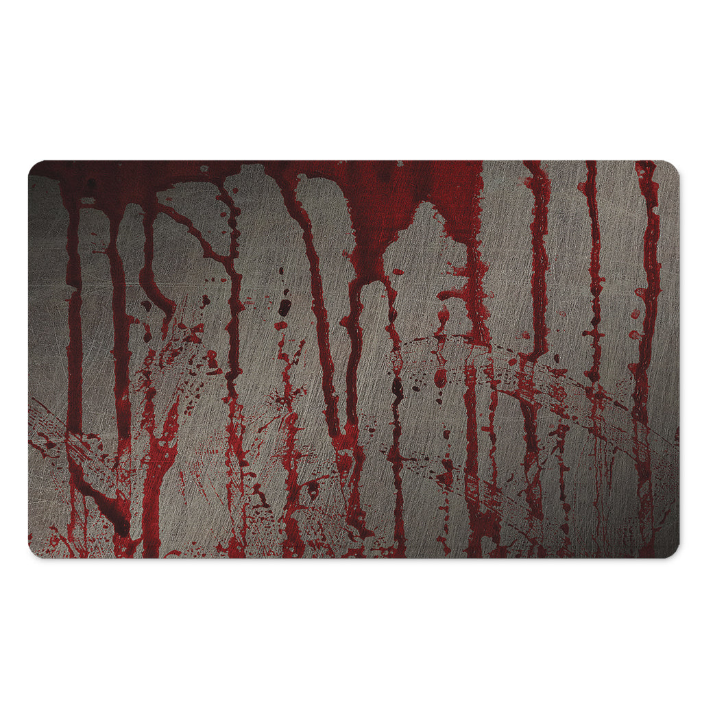 Bloody Metal Wall Print Polyester Doormat