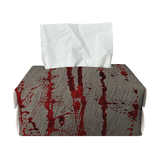 Bloody Metal Wall Print Rectangle Tissue Box Cover