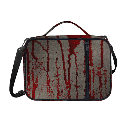 Bloody Metal Wall Print Shoulder Strap Bible Bag