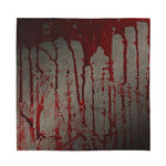 Bloody Metal Wall Print Silk Bandana