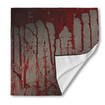 Bloody Metal Wall Print Silk Bandana