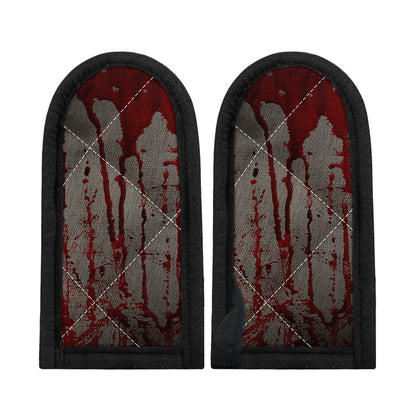 Bloody Metal Wall Print Skillet Handle Cover