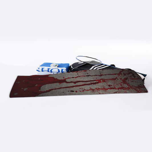 Bloody Metal Wall Print Sports Towel