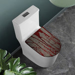 Bloody Metal Wall Print Toilet Lid Cover