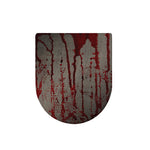 Bloody Metal Wall Print Toilet Lid Cover