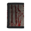 Bloody Metal Wall Print Trifold Wallet