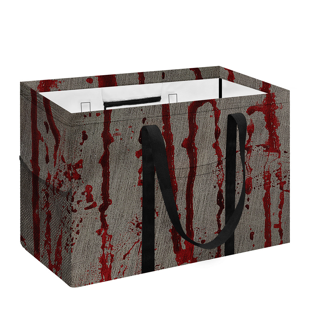 Bloody Metal Wall Print Utility Tote Bag