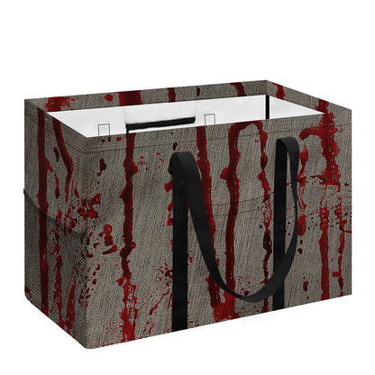 Bloody Metal Wall Print Utility Tote Bag