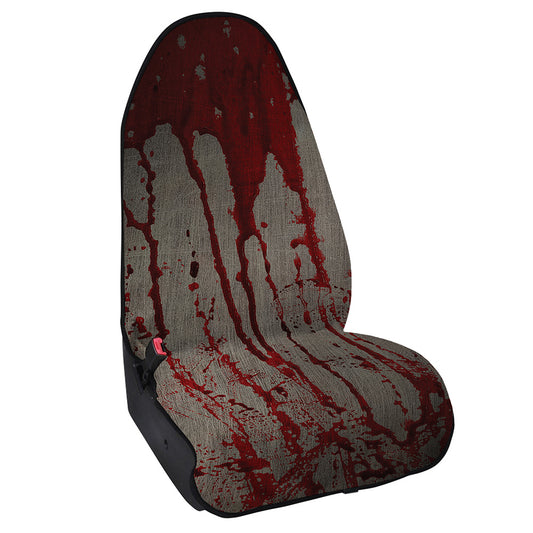 Bloody Metal Wall Print Waterproof Car Seat Cover
