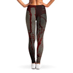 Bloody Metal Wall Print Women's Leggings
