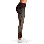 Bloody Metal Wall Print Women's Leggings