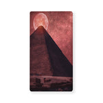 Bloody Moon Pyramid Print Baby Crib Sheet