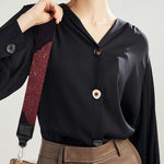 Bloody Moon Pyramid Print Bag Strap