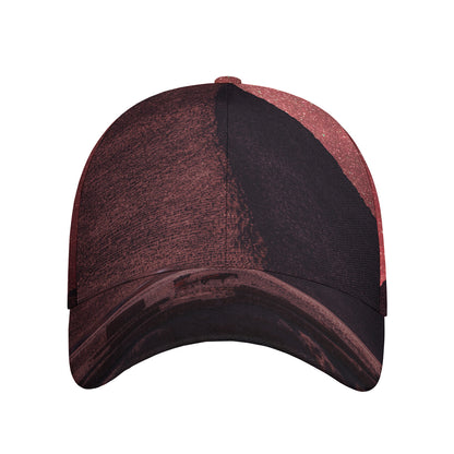 Bloody Moon Pyramid Print Baseball Cap