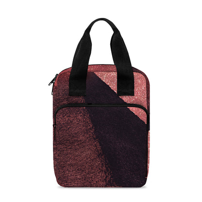Bloody Moon Pyramid Print Bible Tote Bag