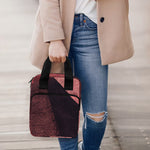 Bloody Moon Pyramid Print Bible Tote Bag