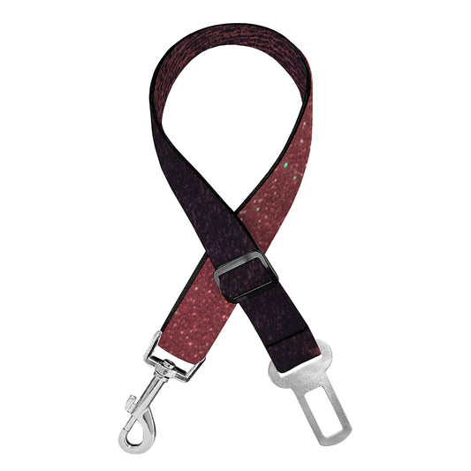 Bloody Moon Pyramid Print Dog Seat Belt