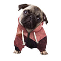 Bloody Moon Pyramid Print Dog Zip Up Hoodie