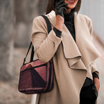 Bloody Moon Pyramid Print Double Strap Bible Bag