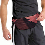 Bloody Moon Pyramid Print Fanny Pack