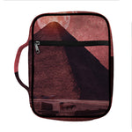 Bloody Moon Pyramid Print Front Pocket Bible Bag