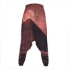 Bloody Moon Pyramid Print Hammer Pants