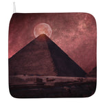 Bloody Moon Pyramid Print Hand Towel