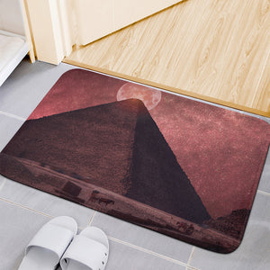 Bloody Moon Pyramid Print Indoor Door Mat