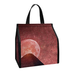 Bloody Moon Pyramid Print Insulated Lunch Tote