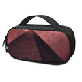 Bloody Moon Pyramid Print Portable Cooler Travel Case