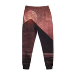 Bloody Moon Pyramid Print Jogger Pants