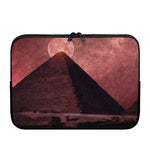 Bloody Moon Pyramid Print Laptop Sleeve