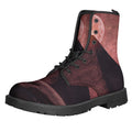 Bloody Moon Pyramid Print Lace-Up Boots