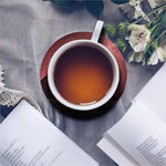 Bloody Moon Pyramid Print Leather Coaster Set