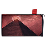 Bloody Moon Pyramid Print Mailbox Cover