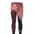 Bloody Moon Pyramid Print Men's Leggings