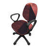 Bloody Moon Pyramid Print Office Chair Cover