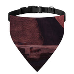 Bloody Moon Pyramid Print Over The Collar Dog Bandana