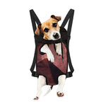 Bloody Moon Pyramid Print Pet Carrier Backpack