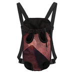 Bloody Moon Pyramid Print Pet Carrier Backpack