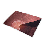 Bloody Moon Pyramid Print Pet Cooling Mat Cover
