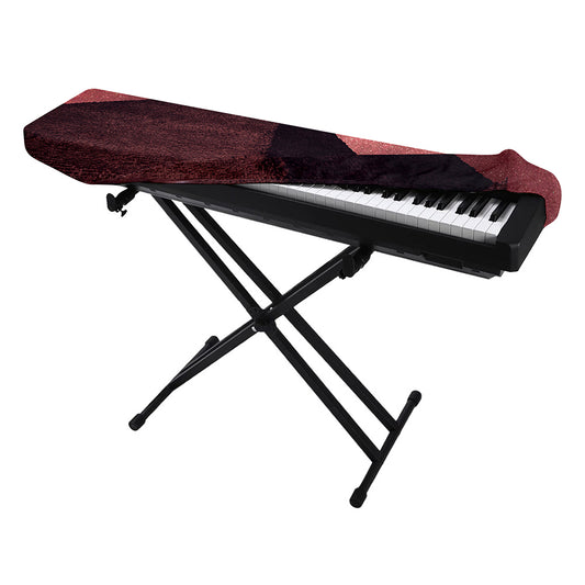 Bloody Moon Pyramid Print Piano Keyboard Cover