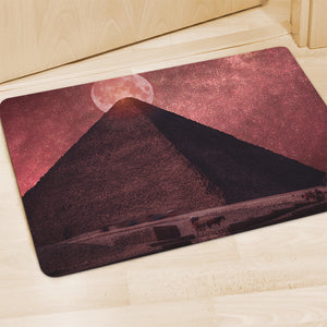 Bloody Moon Pyramid Print Polyester Doormat