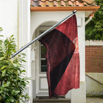 Bloody Moon Pyramid Print Polyester Flag