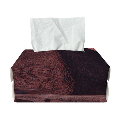Bloody Moon Pyramid Print Rectangle Tissue Box Cover