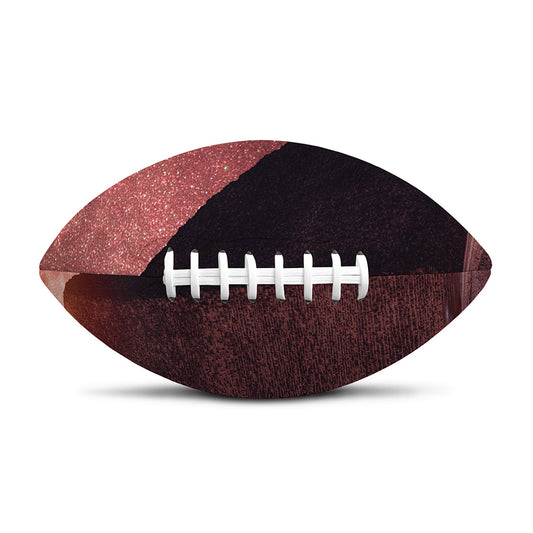Bloody Moon Pyramid Print Rugby Ball