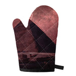Bloody Moon Pyramid Print Single Oven Mitt