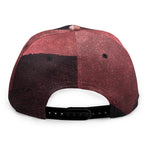 Bloody Moon Pyramid Print Snapback Cap