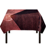 Bloody Moon Pyramid Print Tablecloth